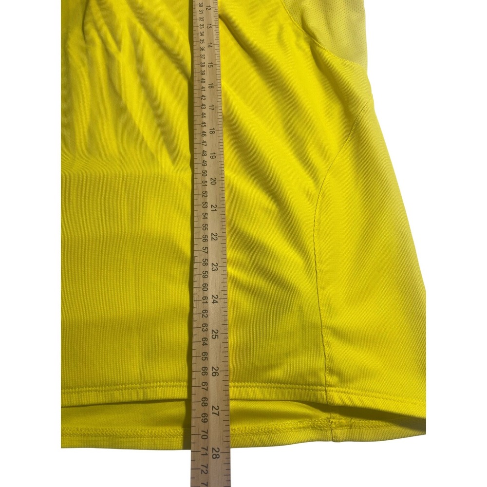 Sugoi Mens XL Cycling Jersey Hi-Vis Yellow Short Sleeve 1/4 Zip 3-Pocket Bike - Picture 4 of 9